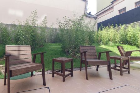 Apartamento para alugar com 30m², 1 quarto e sem vaga Apartamento para alugar com 30m², 1 quarto e sem vagaÁrea comum - Churrasqueira