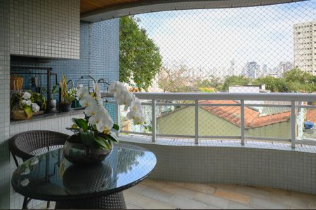 Sala - Varanda de apartamento à venda com 3 quartos, 156m² em Cambuci, São Paulo
