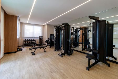 Apartamento para alugar com 51m², 1 quarto e 1 vaga Apartamento para alugar com 51m², 1 quarto e 1 vagaAcademia