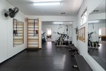 Apartamento para alugar com 38m², 1 quarto e 1 vaga Apartamento para alugar com 38m², 1 quarto e 1 vagaÁrea comum - Academia