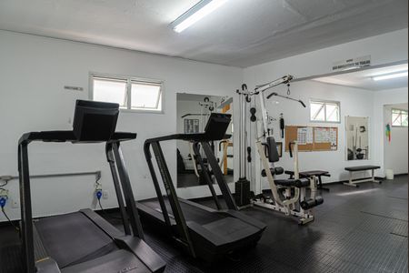 Apartamento para alugar com 38m², 1 quarto e 1 vaga Apartamento para alugar com 38m², 1 quarto e 1 vagaÁrea comum - Academia