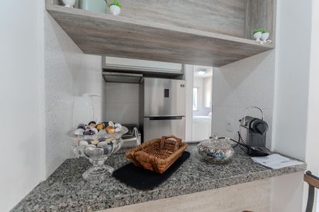 Studio para alugar com 37m², 1 quarto e 1 vaga Studio para alugar com 37m², 1 quarto e 1 vagaCozinha