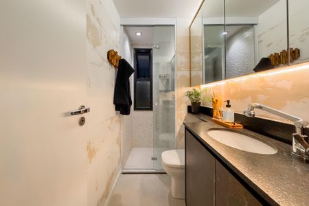 Apartamento à venda com 48m², 1 quarto e 1 vaga Apartamento à venda com 48m², 1 quarto e 1 vagaBanheiro