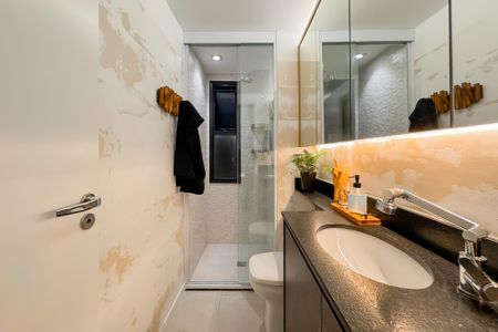 Apartamento à venda com 48m², 1 quarto e 1 vaga Apartamento à venda com 48m², 1 quarto e 1 vagaBanheiro