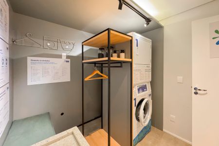 Apartamento à venda com 48m², 1 quarto e 1 vaga Apartamento à venda com 48m², 1 quarto e 1 vagaLavanderia
