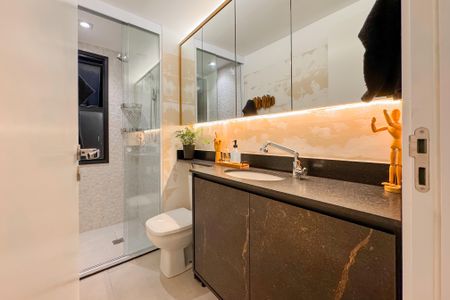 Apartamento à venda com 48m², 1 quarto e 1 vaga Apartamento à venda com 48m², 1 quarto e 1 vagaBanheiro