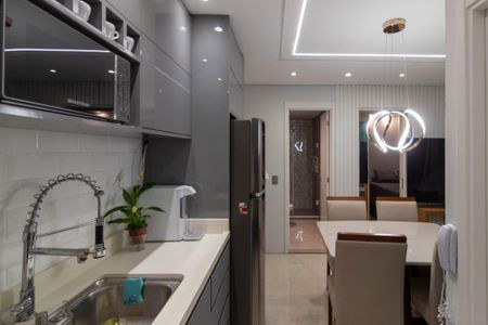 Apartamento à venda com 34m², 2 quartos e sem vaga Apartamento à venda com 34m², 2 quartos e sem vagaCozinha Americana - Área de Serviço Conjugados