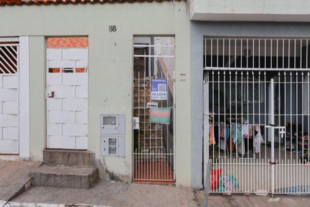 Casa de condomínio para alugar com 65m², 2 quartos e sem vagaFachada + plaquinha