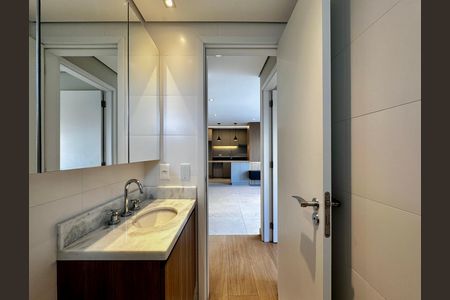 Apartamento para alugar com 69m², 2 quartos e 1 vaga Apartamento para alugar com 69m², 2 quartos e 1 vagaBanheiro Social