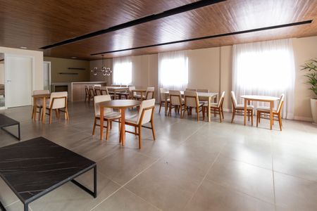 Apartamento à venda com 35m², 2 quartos e sem vagaÁrea comum - Salão de festas