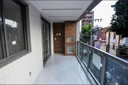 Varanda da Sala de apartamento para alugar com 3 quartos, 90m² em Vila Isabel, Rio de Janeiro
