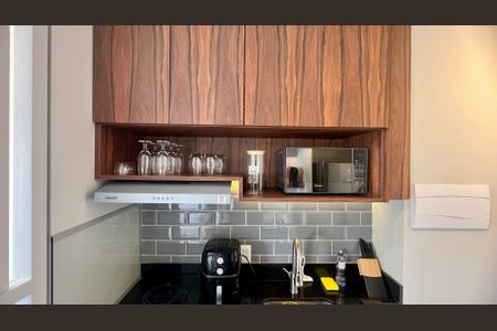 Studio para alugar com 25m², 1 quarto e sem vaga Studio para alugar com 25m², 1 quarto e sem vagaCozinha