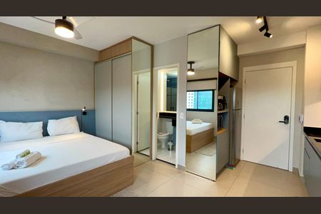Studio de kitnet/studio para alugar com 1 quarto, 25m² em Pinheiros, São Paulo