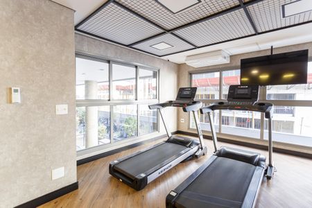 Studio à venda com 27m², 1 quarto e sem vaga Studio à venda com 27m², 1 quarto e sem vagaÁrea comum - Academia