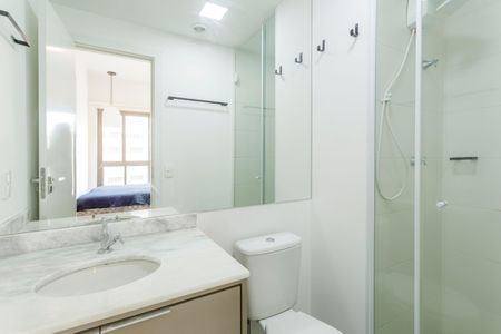 Studio à venda com 27m², 1 quarto e sem vaga Studio à venda com 27m², 1 quarto e sem vagaBanheiro da Suíte