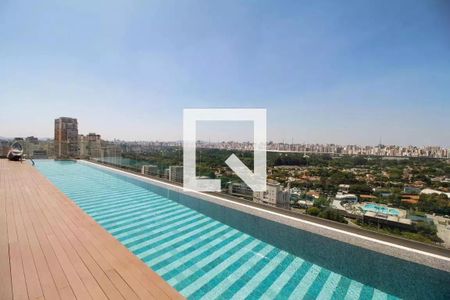 Studio para alugar com 35m², 1 quarto e sem vagaPiscina