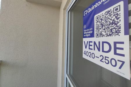 Apartamento à venda com 47m², 2 quartos e 1 vagaPlaca instalada no Imóvel