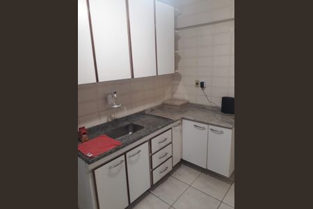 Cozinha de apartamento para alugar com 1 quarto, 47m² em Jardim Sabara, São Paulo