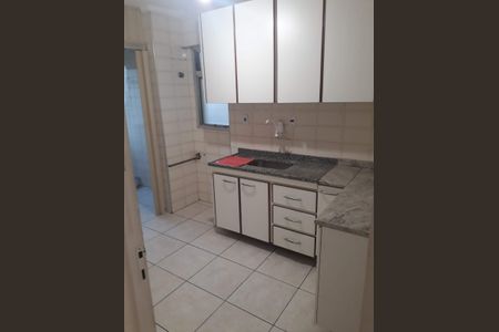 Cozinha de apartamento para alugar com 1 quarto, 47m² em Jardim Sabara, São Paulo