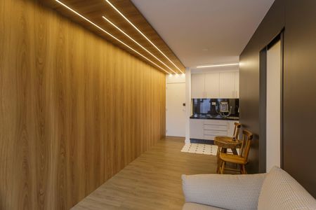 Apartamento para alugar com 118m², 2 quartos e 2 vagasSala