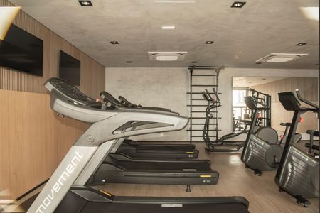 Apartamento à venda com 38m², 1 quarto e 1 vaga Apartamento à venda com 38m², 1 quarto e 1 vagaÁrea comum - Academia