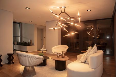 Apartamento à venda com 38m², 1 quarto e 1 vaga Apartamento à venda com 38m², 1 quarto e 1 vagaHall social