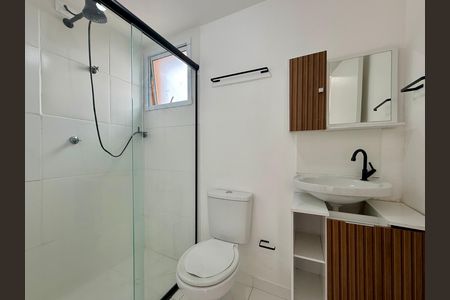 Apartamento para alugar com 36m², 1 quarto e sem vaga Apartamento para alugar com 36m², 1 quarto e sem vagaBanheiro