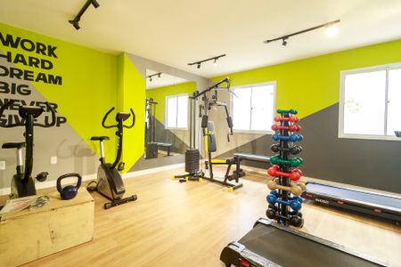 Apartamento para alugar com 36m², 1 quarto e sem vagaAcademia