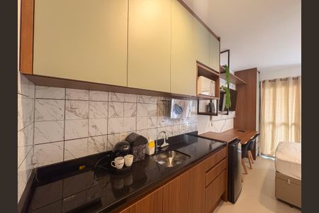 Studio à venda com 19m², 1 quarto e sem vagaCozinha