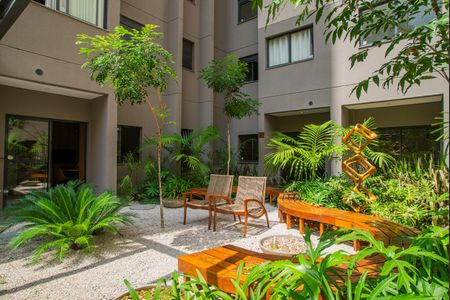 Apartamento para alugar com 30m², 1 quarto e sem vagaÁrea comum - Jardim