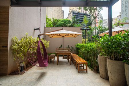 Apartamento para alugar com 30m², 1 quarto e sem vagaÁrea comum - Área da Churrasqueira