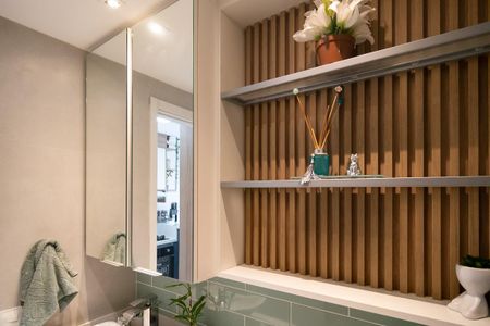 Apartamento para alugar com 30m², 1 quarto e sem vagaBanheiro