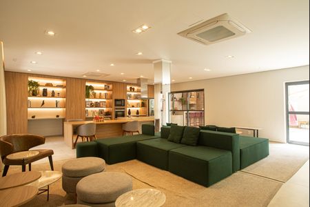 Apartamento para alugar com 30m², 1 quarto e sem vagaÁrea comum - Salão de festas