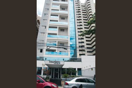 Apartamento para alugar com 40m², 1 quarto e 1 vaga Apartamento para alugar com 40m², 1 quarto e 1 vagaFachada