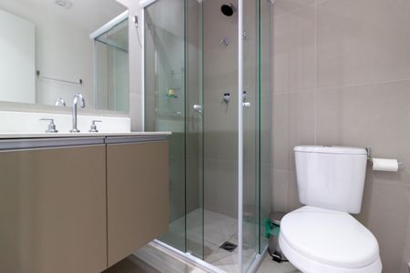 Studio à venda com 24m², 1 quarto e sem vagaBanherio