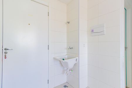 Apartamento para alugar com 32m², 2 quartos e sem vaga Apartamento para alugar com 32m², 2 quartos e sem vagaDetalhe da area de serviço