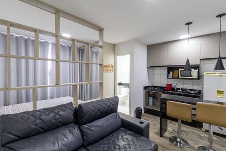Studio para alugar com 24m², 1 quarto e 1 vaga Studio para alugar com 24m², 1 quarto e 1 vagaStudio - Sala e Cozinha