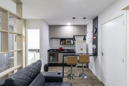 Studio para alugar com 24m², 1 quarto e 1 vaga Studio para alugar com 24m², 1 quarto e 1 vagaStudio - Sala e Cozinha