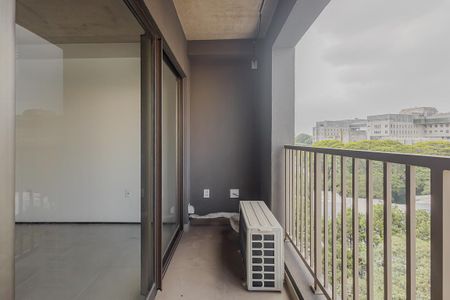 Studio à venda com 24m², 1 quarto e sem vagaVaranda