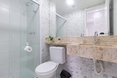 Apartamento para alugar com 48m², 2 quartos e 1 vaga Apartamento para alugar com 48m², 2 quartos e 1 vagaBanheiro
