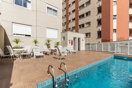 Apartamento para alugar com 38m², 1 quarto e 1 vaga Apartamento para alugar com 38m², 1 quarto e 1 vagaPiscina