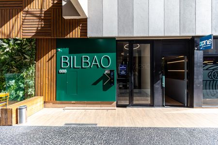 Apartamento para alugar com 38m², 1 quarto e 1 vaga Apartamento para alugar com 38m², 1 quarto e 1 vagaFachada