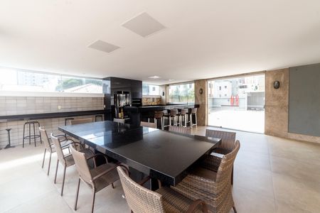 Apartamento para alugar com 56m², 1 quarto e 2 vagas Apartamento para alugar com 56m², 1 quarto e 2 vagasÁrea comum - Salão de festas