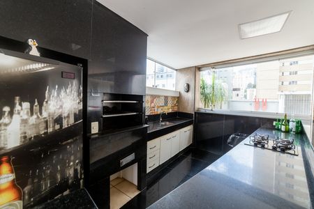 Apartamento para alugar com 56m², 1 quarto e 2 vagas Apartamento para alugar com 56m², 1 quarto e 2 vagasÁrea comum - Churrasqueira
