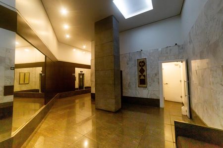 Apartamento para alugar com 56m², 1 quarto e 2 vagas Apartamento para alugar com 56m², 1 quarto e 2 vagasHall de entrada
