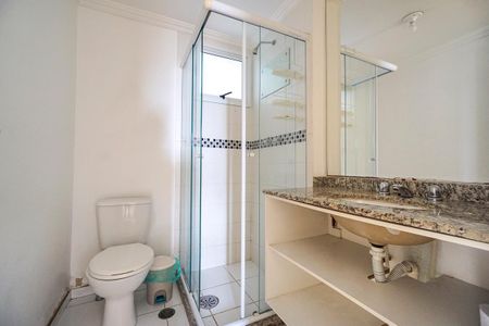 Apartamento à venda com 84m², 3 quartos e 2 vagas Apartamento à venda com 84m², 3 quartos e 2 vagasBanheiro social