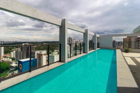 Studio à venda com 27m², 0 quarto e 1 vagaRooftop - Piscina