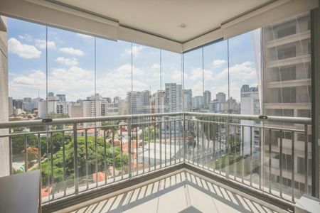 Apartamento à venda com 34m², 1 quarto e sem vagaVaranda