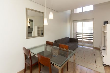 Apartamento para alugar com 63m², 1 quarto e sem vaga Apartamento para alugar com 63m², 1 quarto e sem vagaSala