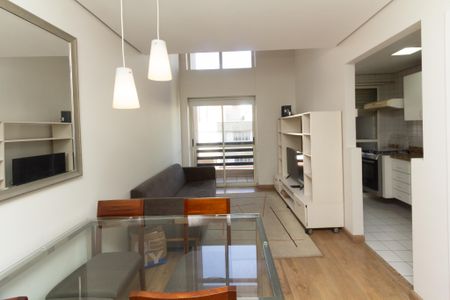 Apartamento para alugar com 63m², 1 quarto e sem vaga Apartamento para alugar com 63m², 1 quarto e sem vagaSala